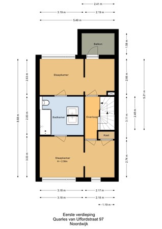Medium property photo - Quarles van Uffordstraat 97, 2202 NE Noordwijk
